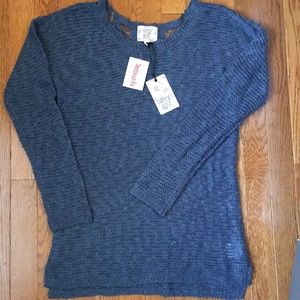 dark blue sweater from TJ-Maxx